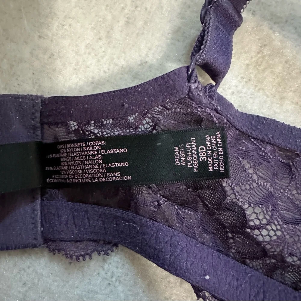 Victoria's Secret Deep Purple Lace Bra - Picture 3 of 4